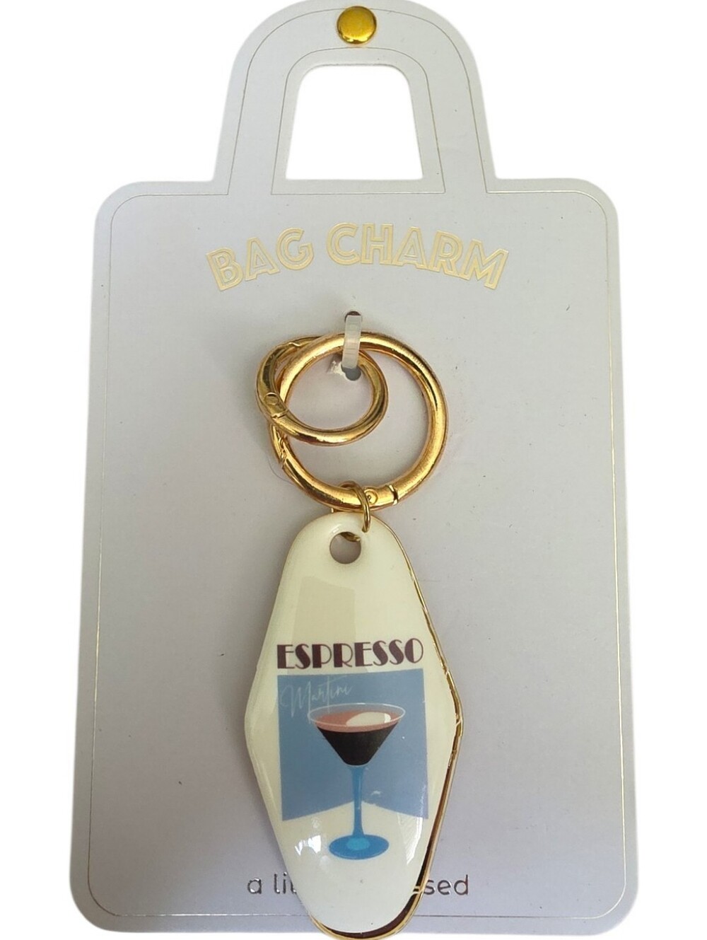 Espresso Martini Bag Charm